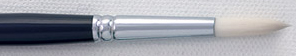 Кисть из синтетики, круглая, длинная ручка № 4 ― VIP Office HobbyART