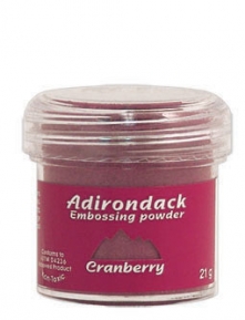 Embossing powder, 21 g Ranger ADJ10708 cranberry ― VIP Office HobbyART