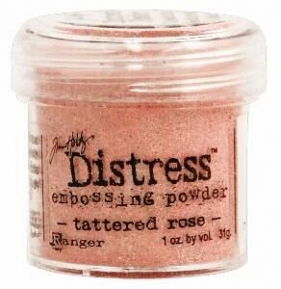 Embossing powder, 31 g Ranger TIM21155 tattered rose ― VIP Office HobbyART