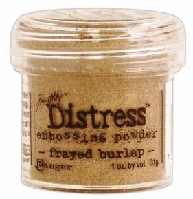 Embossing powder, 31 g Ranger TIM22909 frayed burlap ― VIP Office HobbyART