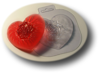 Форма для мыла "Шелковое сердце" ― VIP Office HobbyART