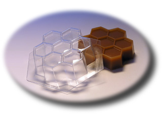 Soap mold "Пчелиные соты" ― VIP Office HobbyART