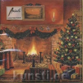 Napkin 33303465 33 x 33 cm FIREPLACE ― VIP Office HobbyART