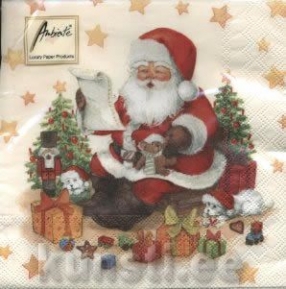 Salvrätik 33303820 33 x 33 cm Christmas Letter ― VIP Office HobbyART