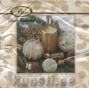 Napkin SDL-008711 33 x 33 cm Christmas Decor  ― VIP Office HobbyART