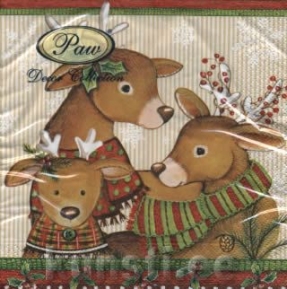 Napkin SDL-008800 33 x 33 cm Rudolf Family ― VIP Office HobbyART