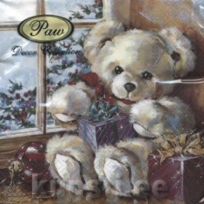 Salvrätik SDL-056000 33 x 33 cm Sweet Teddy Bear ― VIP Office HobbyART