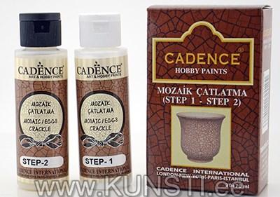 Eggs mosaic Decoupage crakle varnish Step1+Step2 70+70ml, Cadence ― VIP Office HobbyART