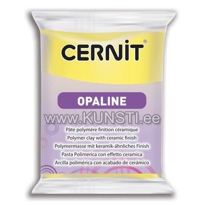 Полимерная глина Cernit OPALINE 717 основной желтый ― VIP Office HobbyART