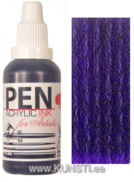 PEN Acrilic Ink 35ml nr8 Violet ― VIP Office HobbyART