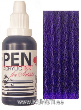 Aerograafi värv PEN Acrilic Ink 35ml nr8 Violet ― VIP Office HobbyART