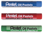 Масляная пастель Pentel