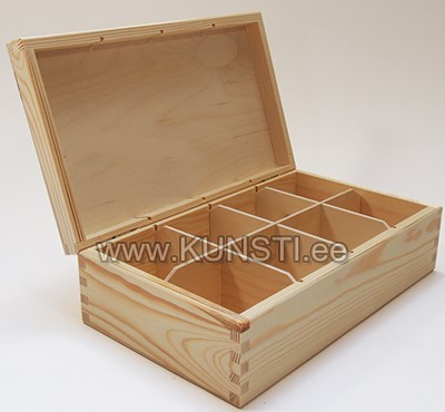 Wood tee box 29x17.5x8cm ― VIP Office HobbyART