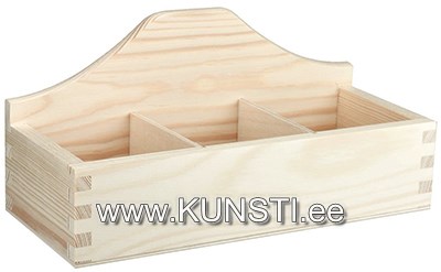 Wood tee box 23.5x11.5x10.3cm ― VIP Office HobbyART