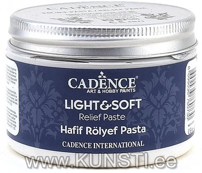 Паста рельефная гибкая Cadence Light&Soft Relief Paste 150ml ― VIP Office HobbyART