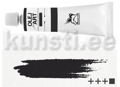 Õlivärv OLEJ FOR ART Renesans 140ml 49 IVORY BLACK                                               ― VIP Office HobbyART