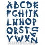 Lõikenoad Tattered Lace ACD143 Oriental Alphabet