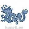 Lõikenoad Tattered Lace ACD147 Oriental Dragon