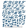 Lõikenoad Tattered Lace ACD185 Ornate Alphabet