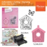 Ножи + штамп Marianne Design Collectables COL1309 birdhouse home 