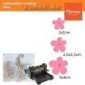 Ножи + штамп Marianne Design Collectables COL1323 flower set 