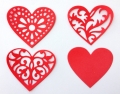 Lõikenoad Crafty Ann BD-30 Hearts Set