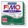 8020-56 Fimo soft, 56гр, полупрозрачный изумрудный