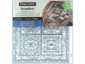 Трафарет для тиснения 30x30cm 6617 Наследие Fiskars