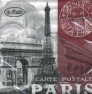 Salvrätik 373412 33 x 33 cm Global City-Paris