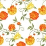 Salvrätik 375373 33 x 33 cm Peony orange