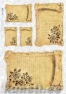 Рисовая бумага для декупажа с рисунком VIT_FLO_0032