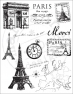 Clear stamp Paris