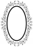 Папка для тиснения Oval Frame 1