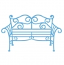 Die Marianne Design Creatables LR0258 garden bench metal 