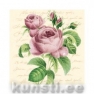 Napkin ROSE JUNE champagne