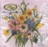 Napkin Sunny Bouquet rosa SDL240004