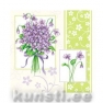 Napkin VIOLET'S PATCHWORK light green