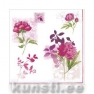 Napkin PINK GARDEN FLOWERS 