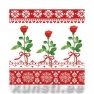 Napkin CRIMSON ROSE