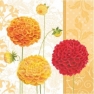 Napkin Floral Autumn orange SDL079002