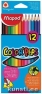 Набор трехгранных цветных карандашей Maped 12цв Color Peps