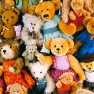 Салфетка для декупажа 13305390 33 x 33 cm TEDDY BEARS