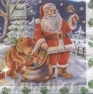 Napkin 33303880 33 x 33 cm X-mas Surprise