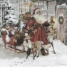 Napkin 611225 33 x 33 cm Santas Journey