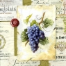 Салфетка для декупажа L409260 33 x 33 cm BEAUJOLAIS cream