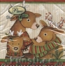 Салфетка для декупажа SDL-008800 33 x 33 cm Rudolf Family