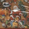 Napkin SLGW-006201 33 x 33 cm Santa with kids