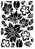 Flower stencil collection fcs-1 21x30