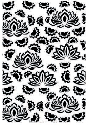 Flower stencil collection fcs-2 21x30 ― VIP Office HobbyART