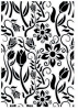 Flower stencil collection fcs-5 21x30